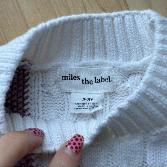 Fun Colorblock Crew Neck Sweater - Picture 3 of 4